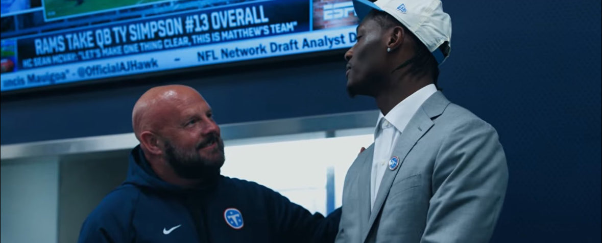 If she doesn’t look at you the way Daboll looks at Carnell Tate, she’s not the one