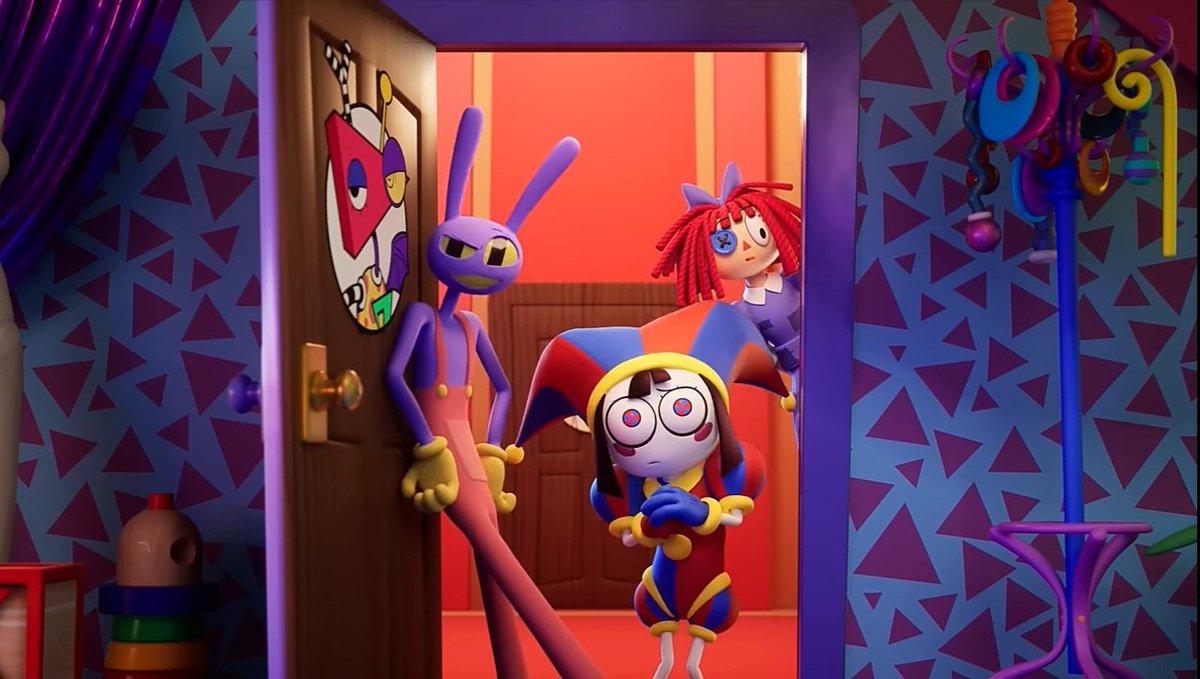 this entire circus is nosy as hell actually zooble called only gangle to show something for HER and ragatha,jax and pomni's asses followed them on their room to listen the conversation when nobody called them😭😭