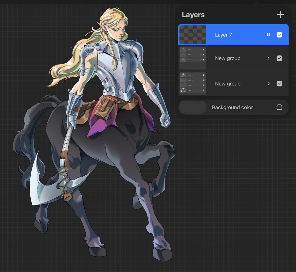 MizuiroInkblot's tweet image. *Lady Centaur &amp;lt;3
#dnd #characterdesign #sagitarius #artmoots #opencommission