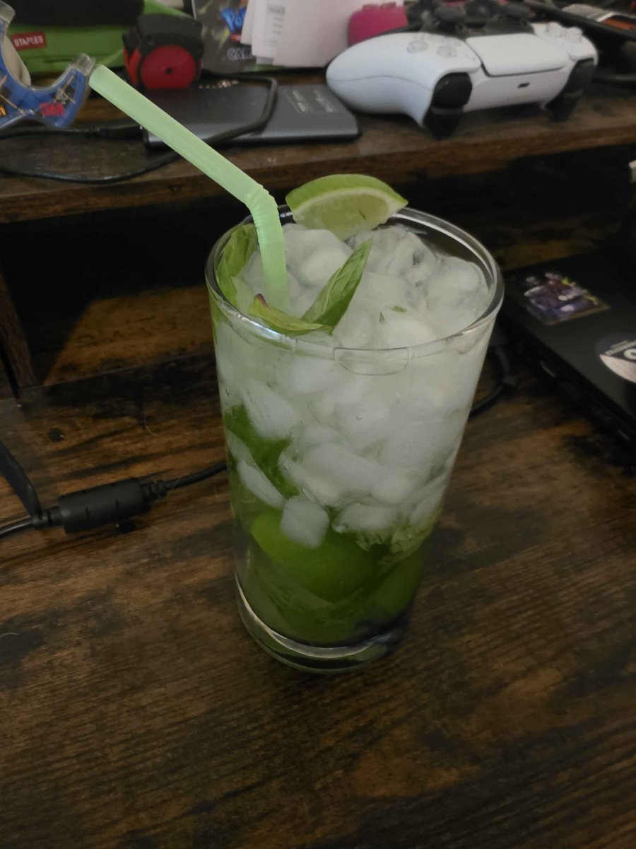 DanManT503's tweet photo. Made a mojito YIPPEE https://t.co/aXO9XKr4ra