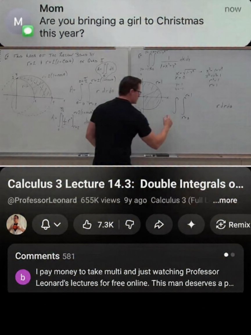 ThePhysicsMemes's tweet image. Her name is 3-integral #datascience