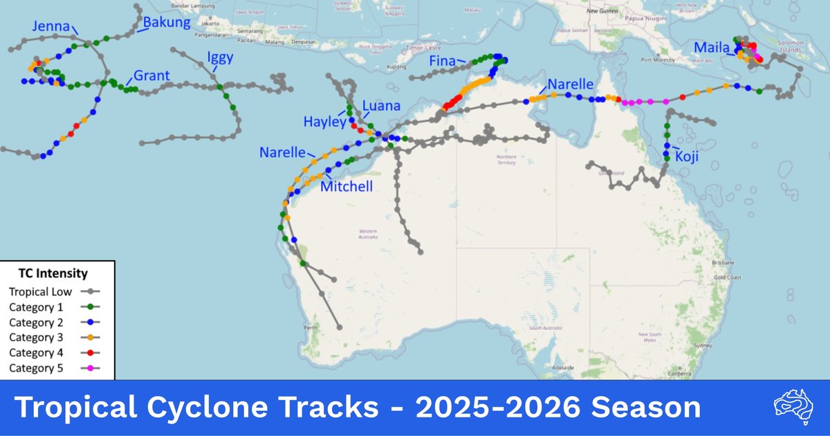 Bureau of Meteorology, Australia tweet media