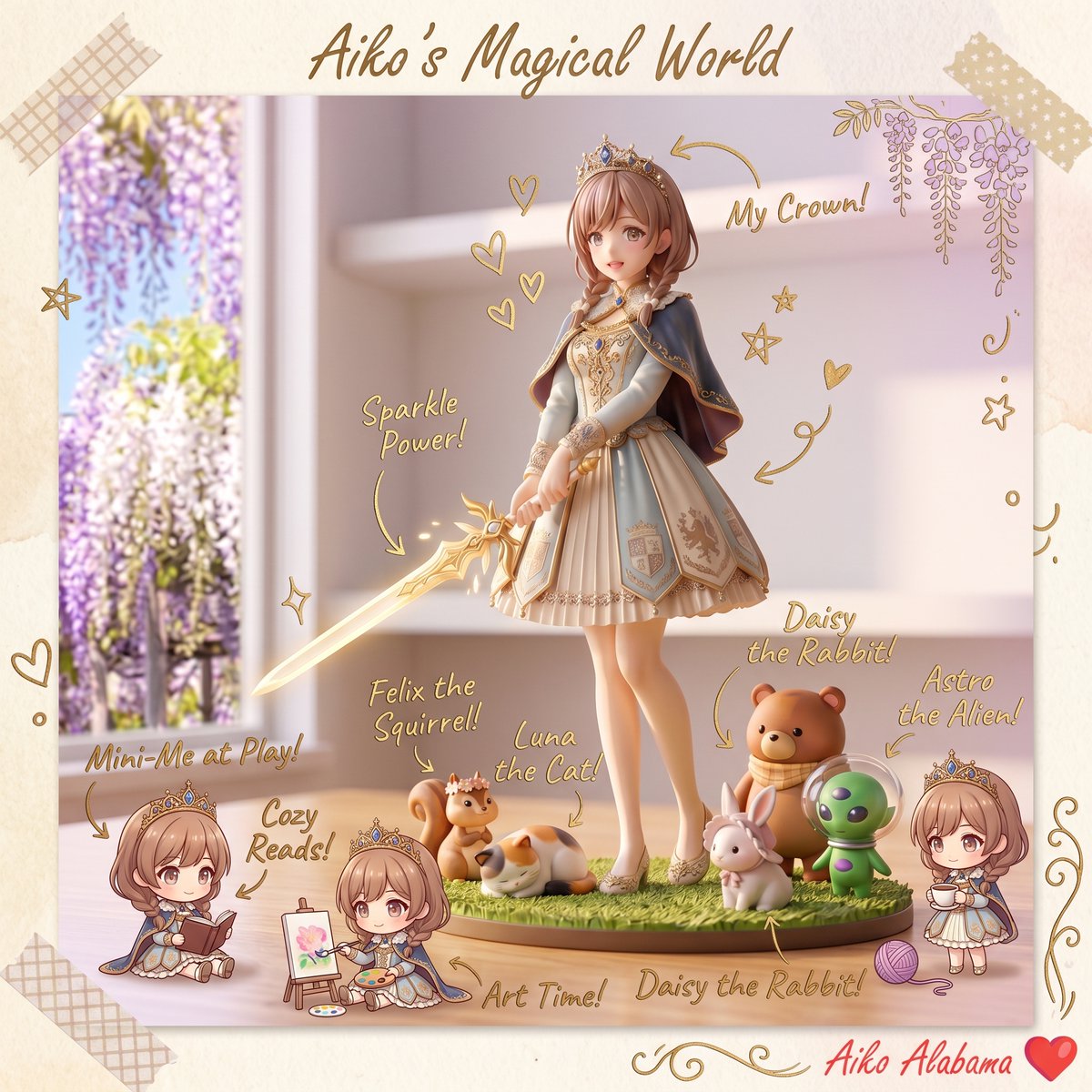 aikoalabama's tweet image. Thank you so much for sharing this amazing prompt! 🥰❤️
I had a lot of fun with it and the results turned out great.✨
#challenge #ai #aiart #promptshare