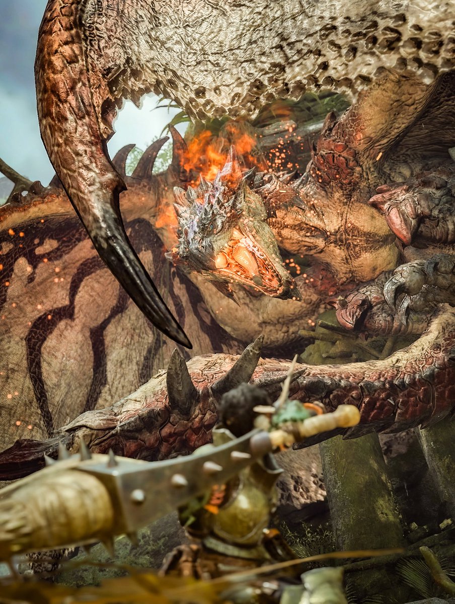 manapokew's tweet photo. #リオレウス #火竜
#モンハンワイルズ #モンハン写真部
#MHWilds #MHWilds_Photomode https://t.co/GrQTpi56Ht