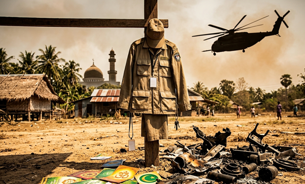 stratsea's tweet photo. Can you solve a 20-year insurgency by cutting the budget? 🇹🇭🛡️

Prime Minister Anutin’s 2026 policy to empower local Defence Volunteers (DVs) aims to reduce military spending, but BRN has responded with fire. By putting lightly armed civilians in the crosshairs, Bangkok is ending a decades-old "understanding" on the ground. With 30 bombings already in early 2026, the strategy of "outsourcing" security is facing a violent reality check.

https://t.co/q2HDLxQnR9

#DeepSouth #ThailandPolitics #Anutin #BorderSecurity #BRN #ConflictResolution
