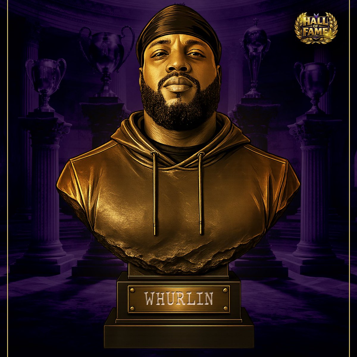 METAVERZUZ's tweet photo. 🏆 Inaugural Class inductee.
Whurlin is officially inducted into the METAVERZUZ Hall of Fame Class of 2026. https://t.co/1rDIGlieBh