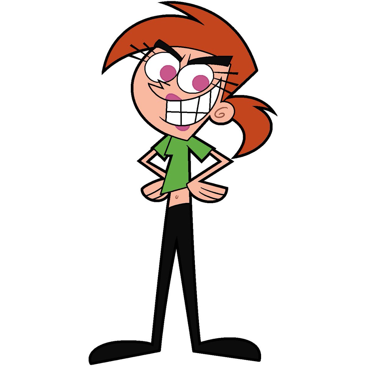 ToonHive's tweet photo. First look at Vicky in the future of ‘The Fairly OddParents.’

Creator Butch Hartman envisions her at 40 years old, now babysitting Timmy and Tootie’s kids. https://t.co/ArqSRizNki