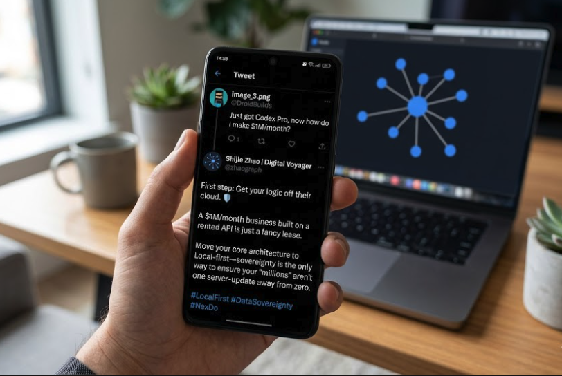 zhaograph's tweet image. Morning flow. ☕️

The best dev environment is one where the hardware disappears and only the logic remains. Coding the future of spatial task management with NexDo.

Building in public and looking for fellow explorers. Say hi! 👋

#NexDo #MinimalSetup #DeveloperLife