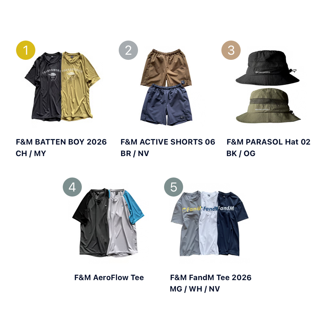 FRANKandMORRIS's tweet image. ONLINE STORE 4月のトップ5。
#running #ランニング #frankandmorris 
frankandmorris.stores.jp