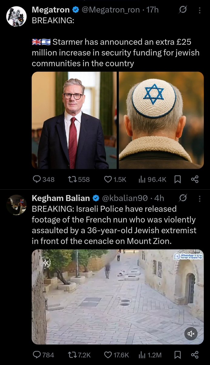 It's sickening to have this duality so prominant in western society. Jews commit atrocities. Jews get all your tax dollars. Britain you are not free. You need to get mad