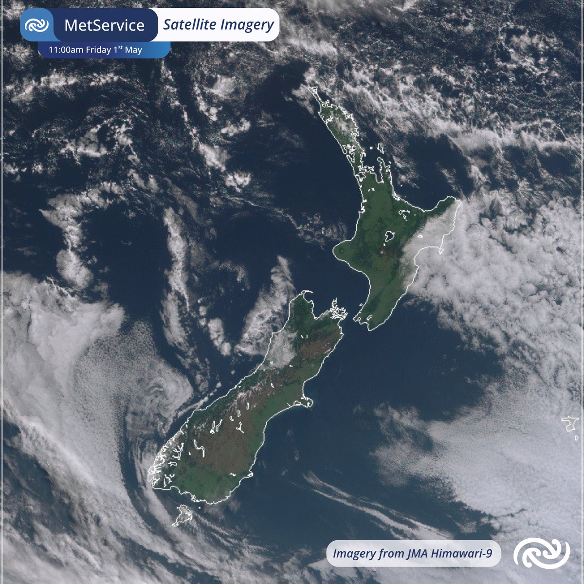 MetService NZ tweet media
