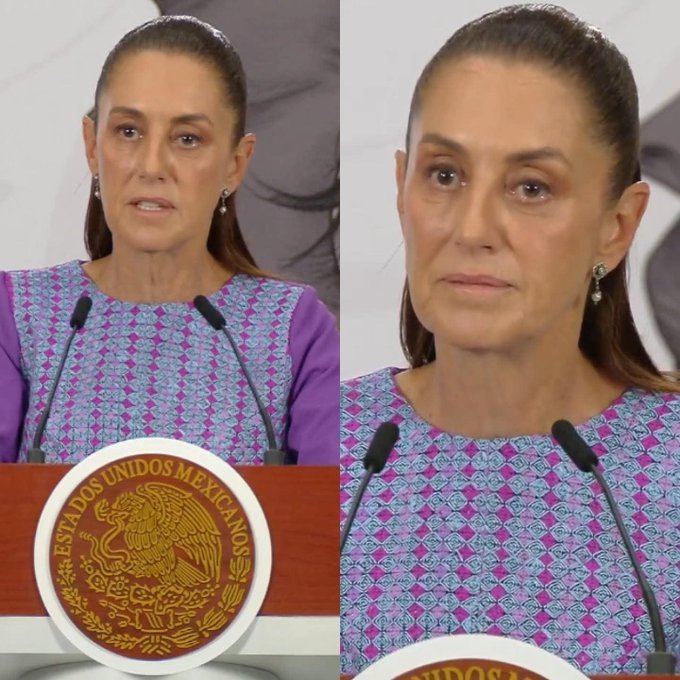Con esta cara desencajada; llena de preocupacion y angustia, salió Claudia a decir que "no hay pruebas" que inculpen a Rocha Moya.

Maromas y más maromas con tal de no aceptar que son una #narcodictadura

#SiguesTúAMLO #siguestúclaudia