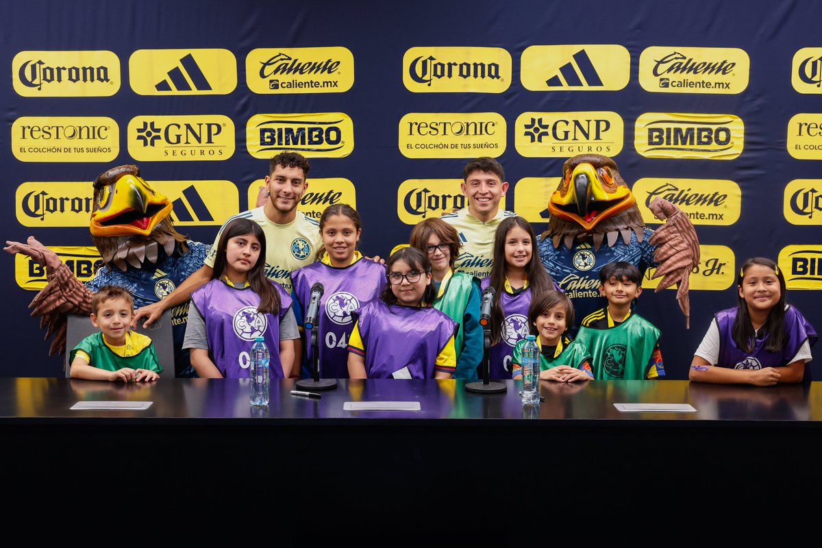 Ustedes son un motor fundamental para nosotros, ¡nos motivan a dar el máximo! 💙💛

Gracias, pequeñas Águilas, por su asistencia en nuestra dinámica pensaba exclusivamente para ustedes. Son, sin duda alguna, muy #GrandesDeCorazón. 🦅🫶