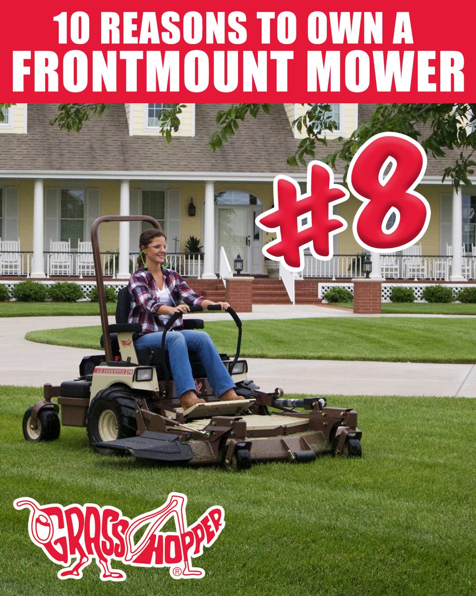 BenningDist's tweet photo. 8. Grasshopper has been repeatedly recognized by the North American Equipment Dealers Association (NAEDA) with the Dealer’s Choice Award in Outdoor Power Equipment and are trusted by dealers and pros alike for rugged construction and reliability that stands the test of time. https://t.co/Tf5Tq6MZiQ