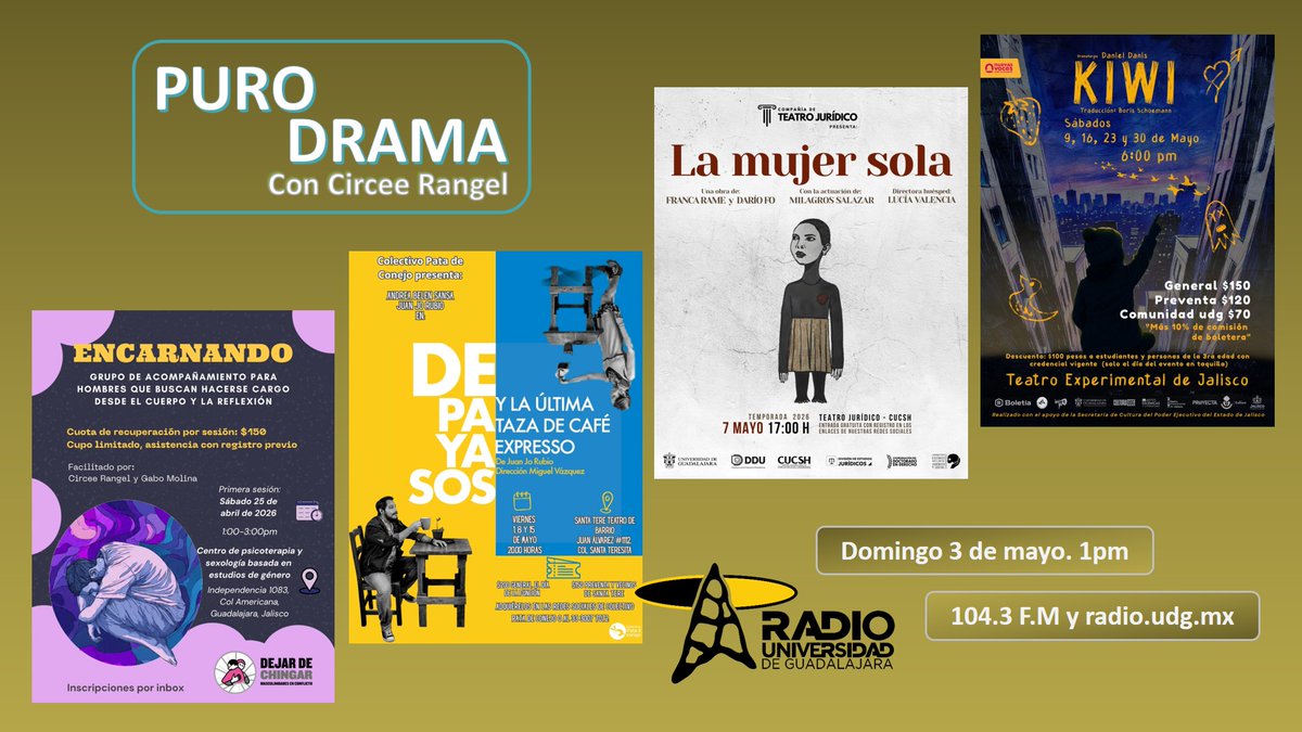 Radio Universidad de Guadalajara tweet media