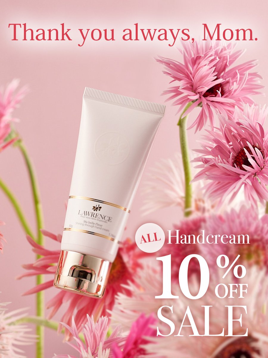 fragrancyonline's tweet image. 🌹母の日フェア開催中🌹
ハンドクリーム✨✨全品10％OFF✨✨

感謝の気持ちを、香りと潤いにのせて💐
毎日使える人気アイテムを、今だけお得に。

ギフトセットも対象🎁
特別な贈り物にぴったりです✨

🔽対象商品はこちら
 fragrancy-online.jp/blogs/all/fr20…

#母の日ギフト #gift