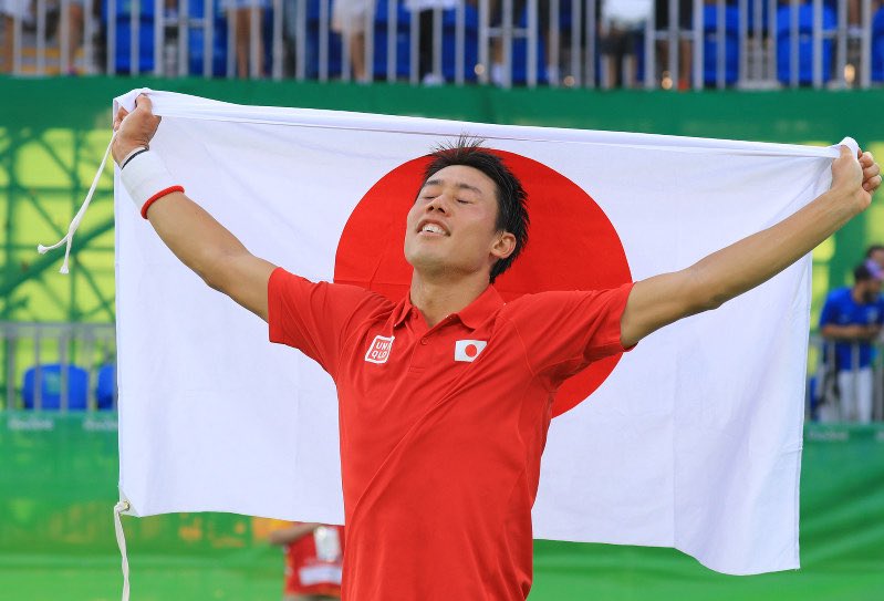 2451kenty's tweet photo. 錦織選手遂に引退ですね。
自分が高校生の時に全盛期だった錦織選手。
こんなにもテニスが好きになれたのは錦織選手のようなプレーがしたいと思ったからです。
ケガで試合出れなくなってからはこちらが想像出来ないぐらい辛い生活だったかと思います。
必ず最後は応援行きます！
最後までファイトKEI🔥 https://t.co/Vtvan7Hzdo