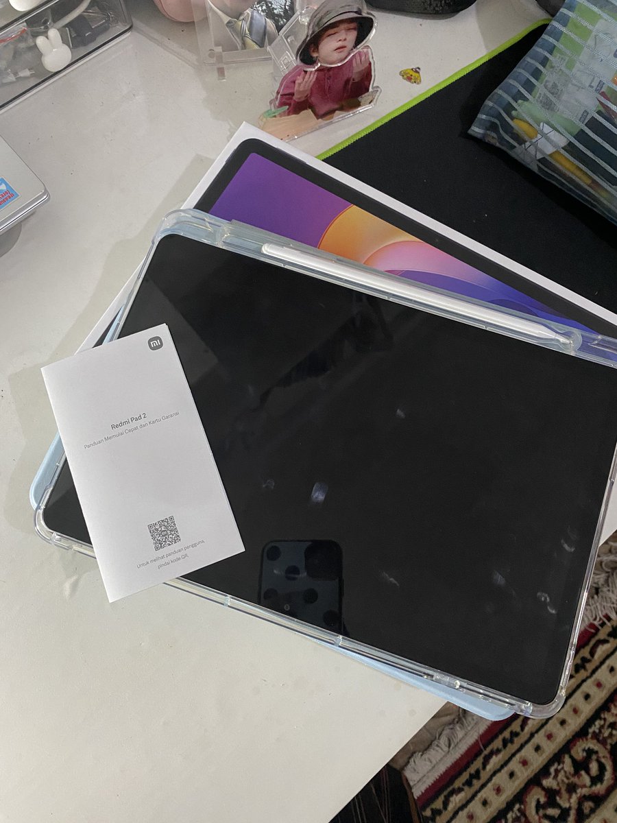 sahee__820's tweet photo. wts redmi pad 2 4/128 gb fullset no minus, pemakaian 2 bulan, dijual karena ngga kepake, 1.85k nego https://t.co/fZgASBKuNL
