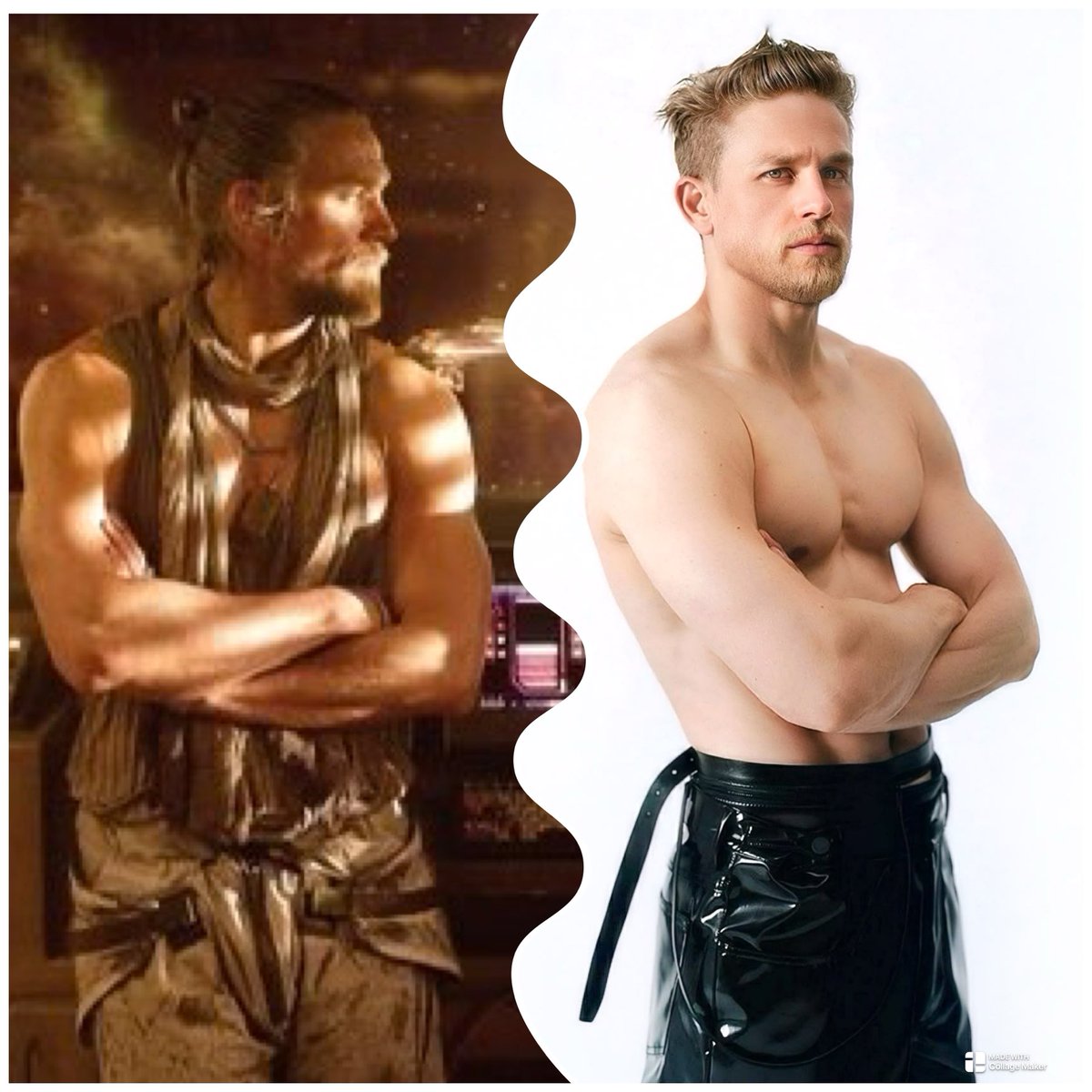 BlueFlamingos7's tweet photo. #Doubleyourpleasure #RebelMoon #Kai 2023 ๐ #charliehunnam #vmagazine 2015 #model
#biceps ๐ช๐ป #bodyfordays #hotinleather ๐ฅโ๏ธ๐๏ธ #greatprofile #thestare #manbun โฅ๏ธ๐๐ป๐ซถ๐ป https://t.co/R2ULvlf0Ui