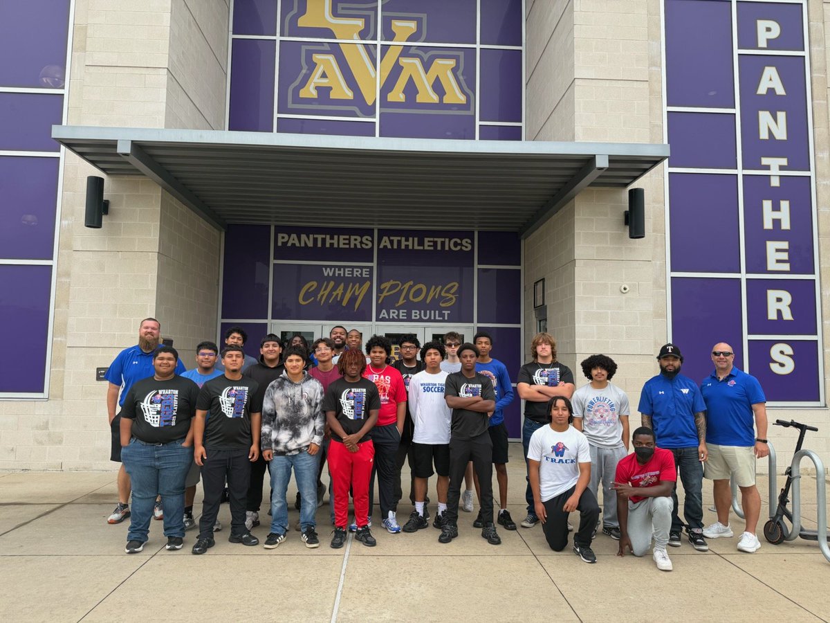WHSTigersFB's tweet photo. The Tigers took a team visit to @pvamufb_ today. Grateful to @drcwwilliams and @coachjack212 for welcoming our program, and giving us a fantastic facilities tour. Great campus, great people, PVAMU is definitely top tier!
#TigerPrideRising #RestoreTheRoar #PVAMUFootball https://t.co/6cNkyN8qQ2