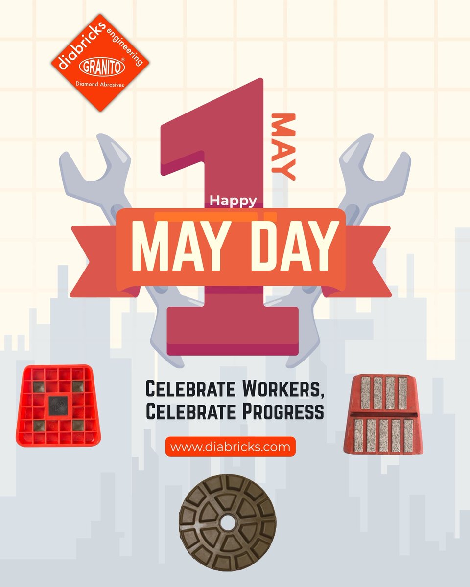 diabricks's tweet photo. Happy May Day!

Celebrating the hands that build, repair, and drive progress every day. Your hard work is the foundation of every success story.

Celebrate Workers, Celebrate Progress!
Here’s to the dedication, skill, and teamwork that shape a stronger future. 

#LabourDay https://t.co/MSbfTfZM7k