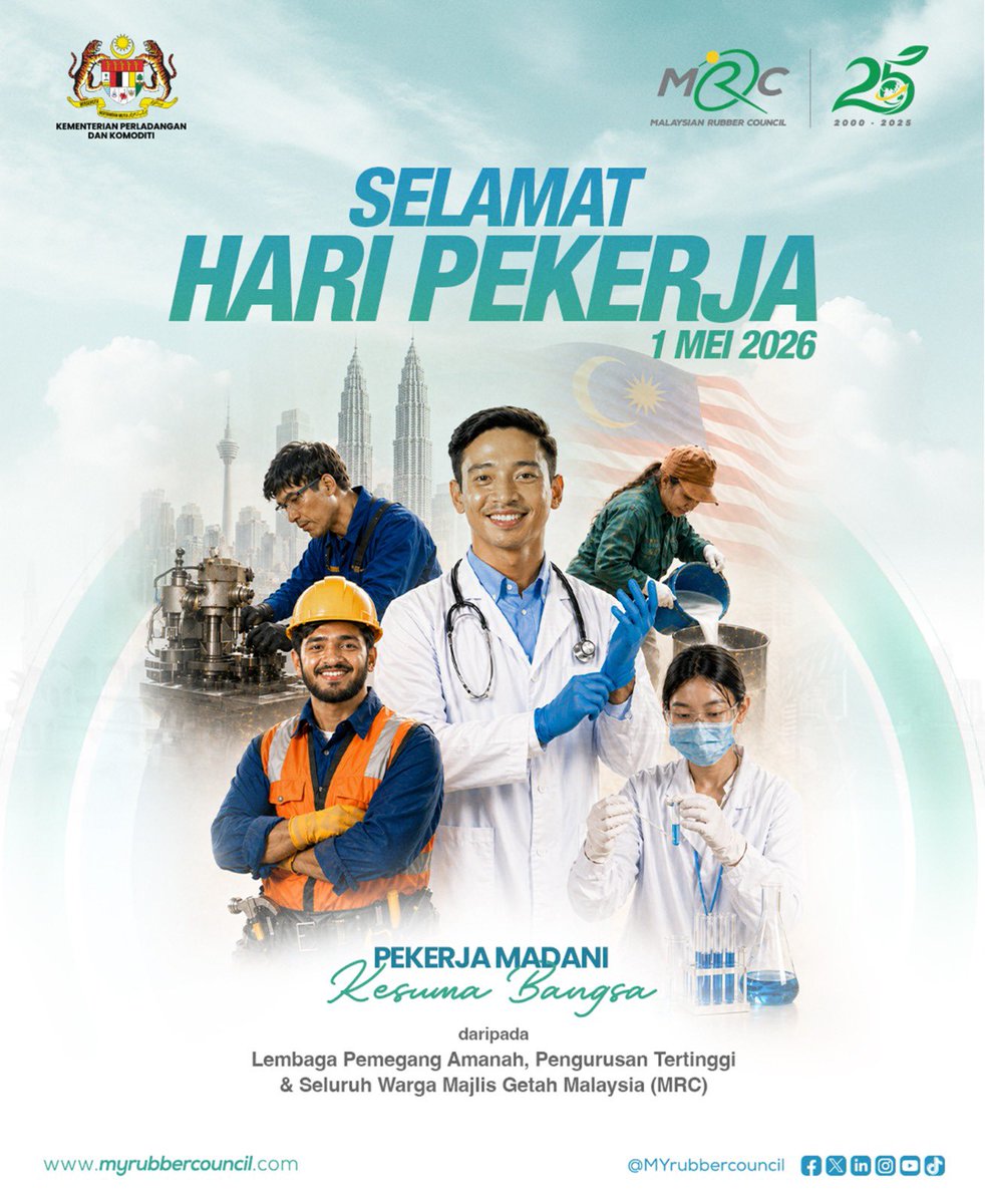 Di sebalik setiap kemajuan yang kita nikmati hari ini, terdapat sumbangan besar daripada insan-insan yang terus bekerja dengan penuh komitmen, ketekunan dan tanggungjawab.

Daripada barisan hadapan industri hingga ke sektor sokongan, setiap semangat, dedikasi dan komitmen para