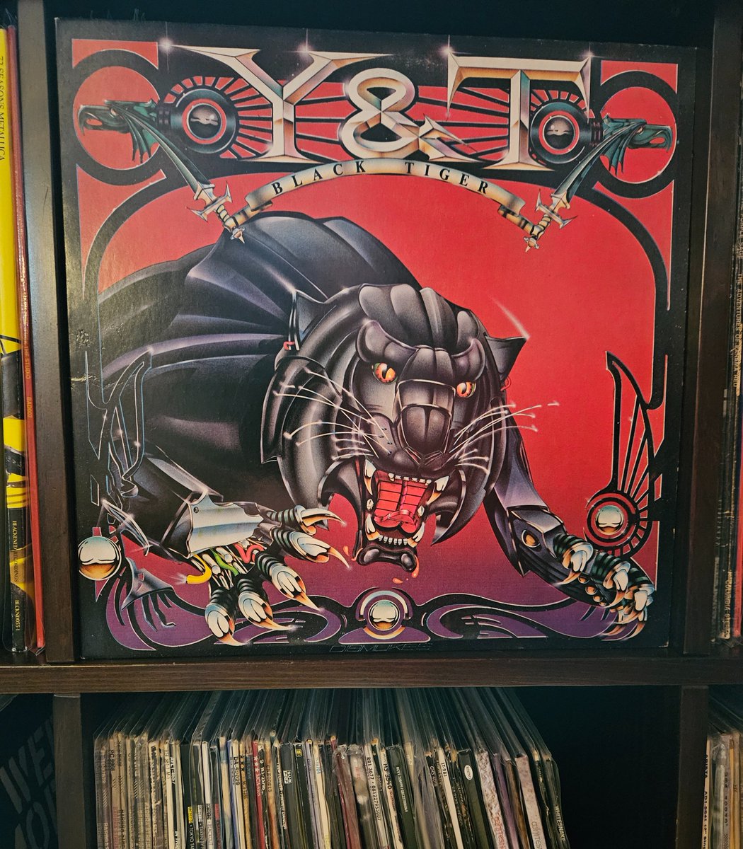 KilpatrickKeli's tweet image. Y &amp;amp; T - Black Tiger  ❤️‍🔥
1982 A &amp;amp; M Records 
@YandTRocks #VinylRecords
