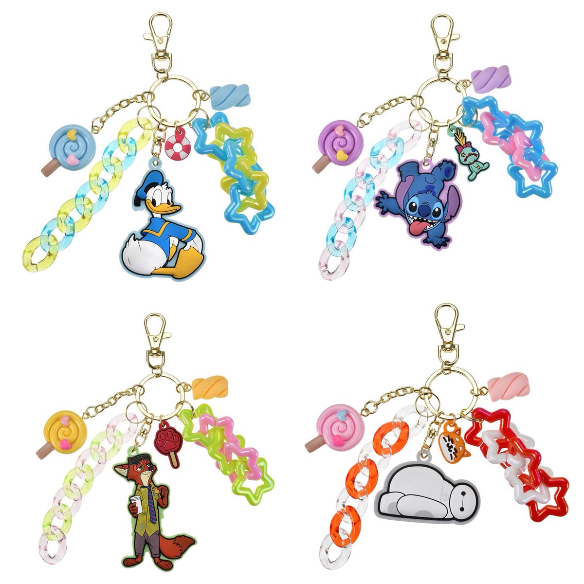 tdr_doria's tweet image. 【ディズニーストア】
5月5日より、お菓子チャームがキュートなジャラジャラキーホルダーが販売されます。

store.disney.co.jp/goods/45505863…
#ディズニーストア #Disney
