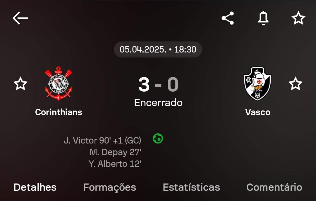 _pogiolli's tweet photo. A última vez que o Corinthians fez dois ou mais gols no primeiro tempo, foi há pouco mais de um ano, no 3x0 contra o Vasco, pelo Brasileirão de 2025. 👇🏻

@MeuTimao https://t.co/qohTxUMWM8