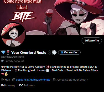 💎🍷 Your Overlord Rosie 💲🍽️ tweet media