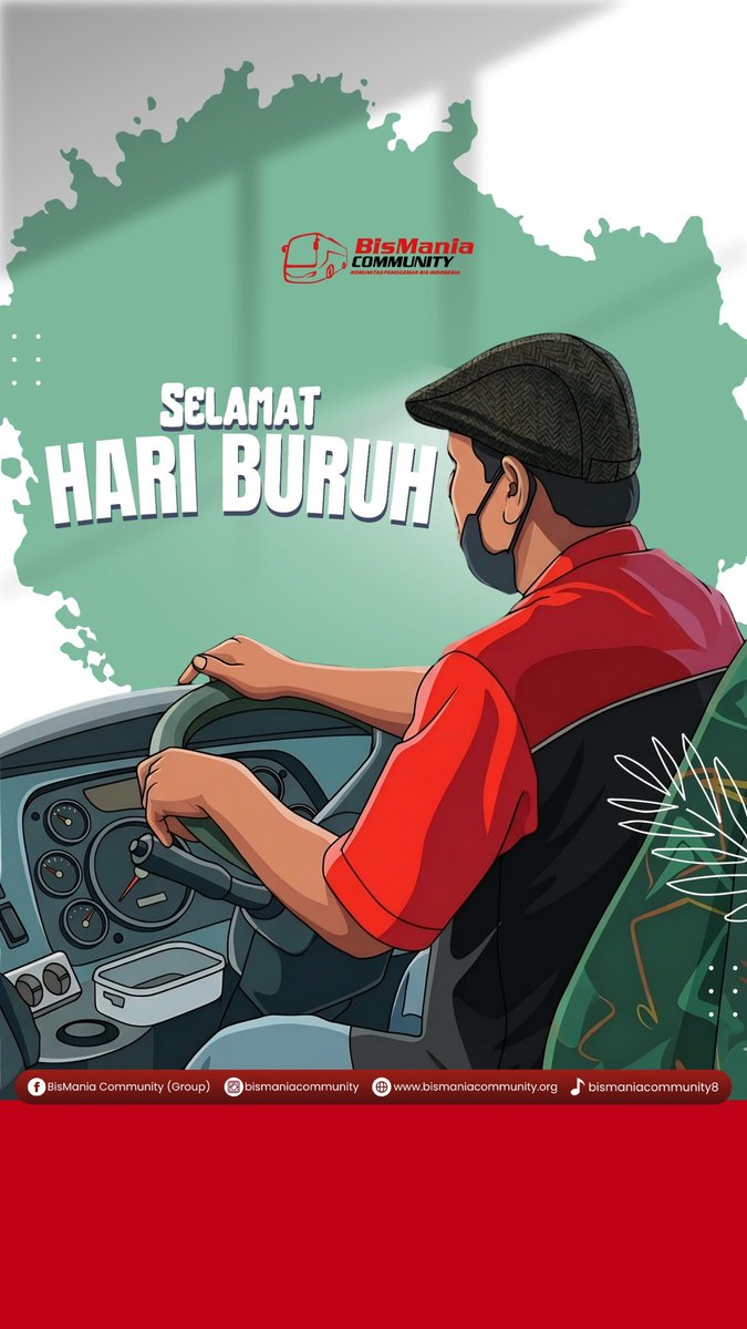 BisManiaComm08's tweet photo. Di balik lelah ada harap yang tumbuh, di setiap peluh ada doa yang utuh. Langkah tak henti menjemput asa, meski dunia tak selalu ramah menyapa.
Selamat Hari Buruh, pejuang kehidupan, semoga sejahtera jadi kenyataan.
#Hariburuh
#Jamnas15
#ayonaikbis
#sejatinipunseduluran https://t.co/DaV7R5uNJB