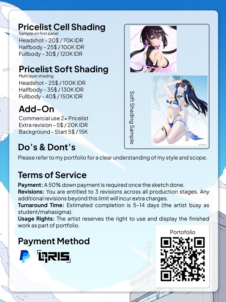Raku Toukan | Comms Open tweet media
