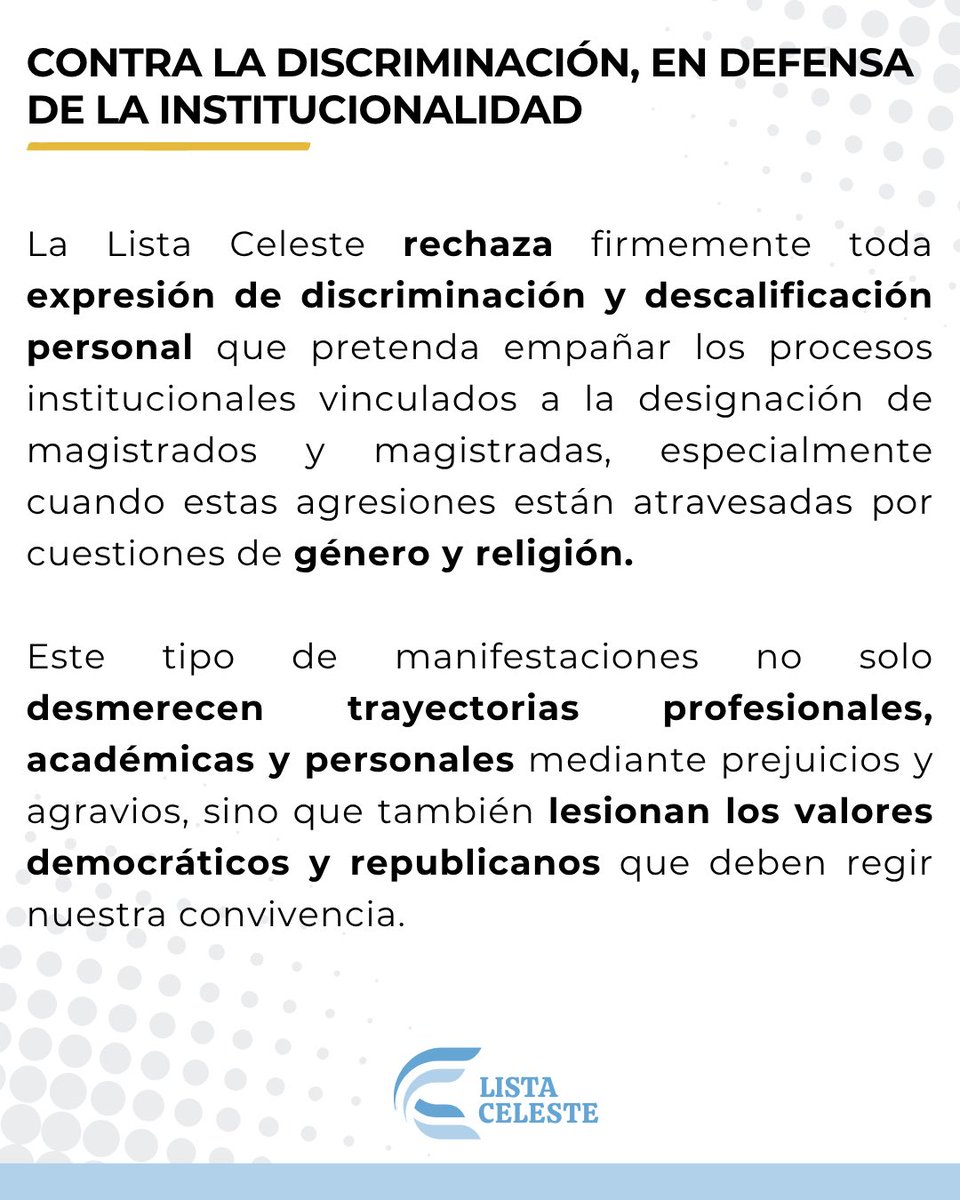LISTA CELESTE tweet media