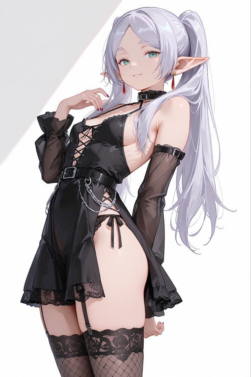 dopusopa's tweet photo. Frieren / フリーレン
SFW illustration 
みなさんの好みの服装はありますか？💞 https://t.co/J1KvPiYsf2