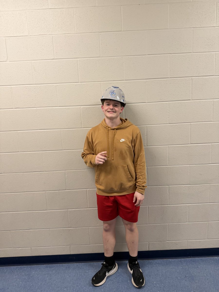 GC_BoysLAX's tweet image. Congratulations Cody K., the GC Varsity Lacrosse Hard Hat recipient for April 29th, 2026.  Cody played a great game at the midfield for the Spartans.  He brought great energy, effort and intensity to the game.  #gcpride #bleedblue