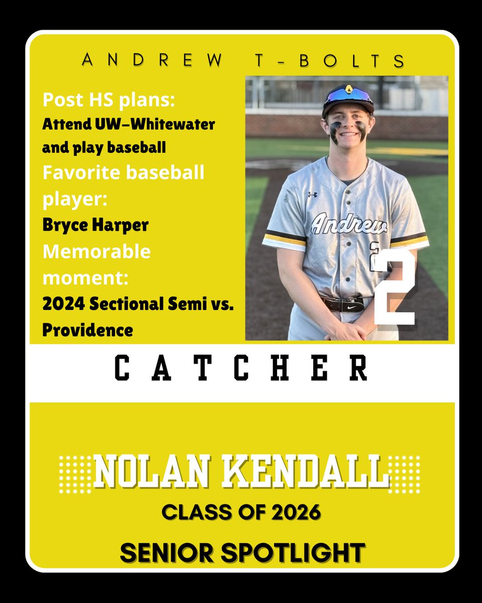 Our next senior is...