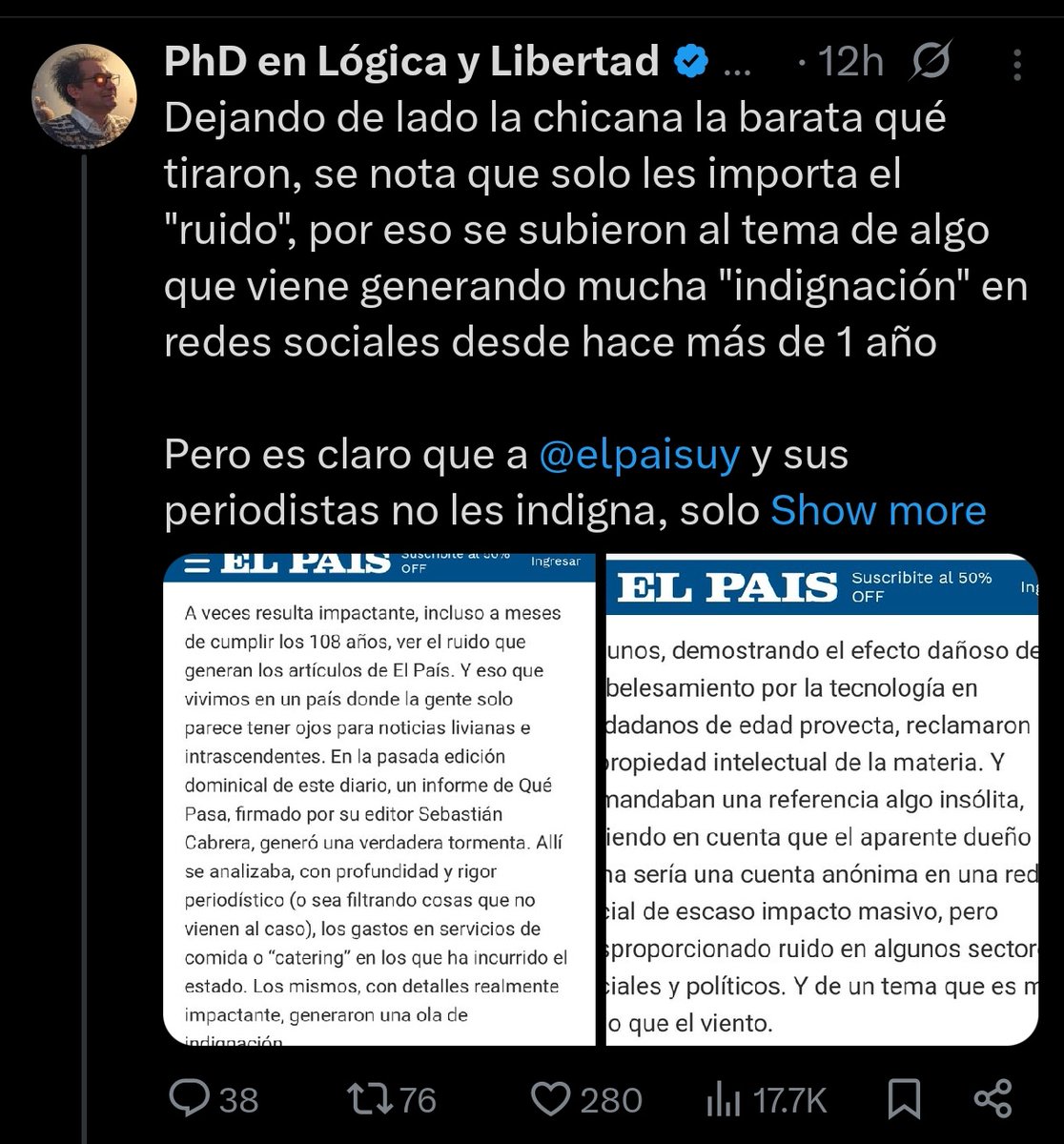 PhD en Lógica y Libertad tweet media