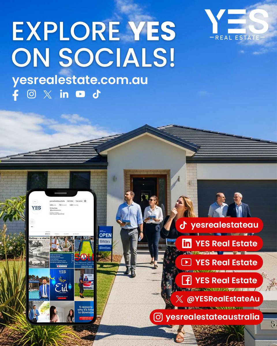 YESRealEstateAu's tweet image. 🤝 𝗕𝗲𝘁𝘁𝗲𝗿 𝘁𝗼𝗴𝗲𝘁𝗵𝗲𝗿. 𝗕𝗲𝘁𝘁𝗲𝗿 𝗼𝘂𝘁𝗰𝗼𝗺𝗲𝘀.

At YES Real Estate, teamwork makes the difference. With trusted guidance and a committed team, your goals are always within reach.💙

🌐yesrealestate.com.au

#YesRealEstate #PropertyExperts #HomeGoals #Melbourne