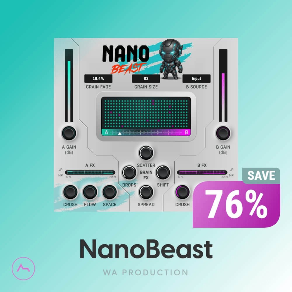 soundshockaudio's tweet image. NanoBeast is 76% off right now. $12 for granular glitches, chopped rhythms, and sidechain-morphed FX.
soundshockaudio.com/deals/nanobeas…
#MusicProduction #VST #SoundDesign
