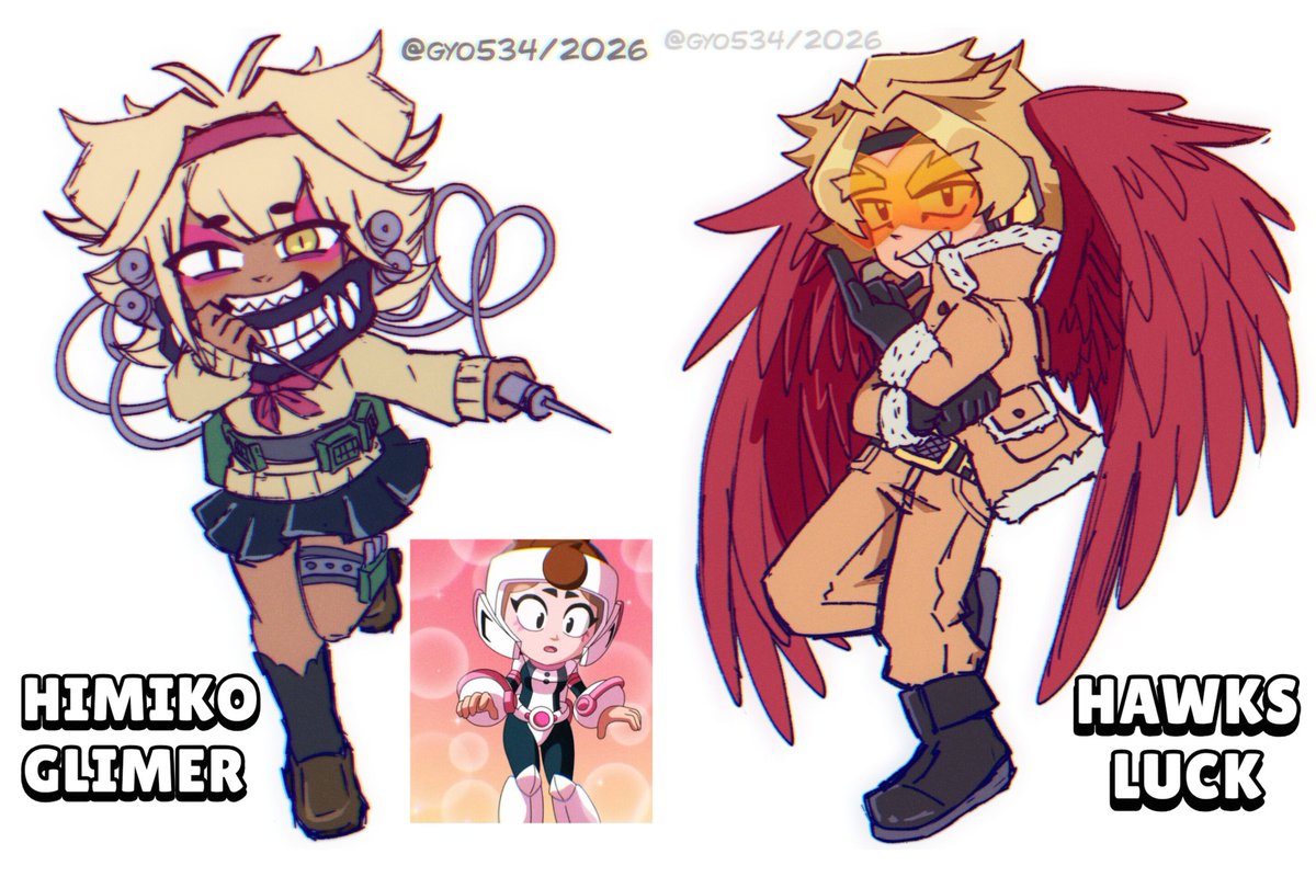 gyo534_'s tweet photo. I really loved the collaboration between My Hero Academia and Brawl Stars so much that I made some skins for my OCs too 🐈‍⬛
#brawlstersArt https://t.co/qna8xMRnLw