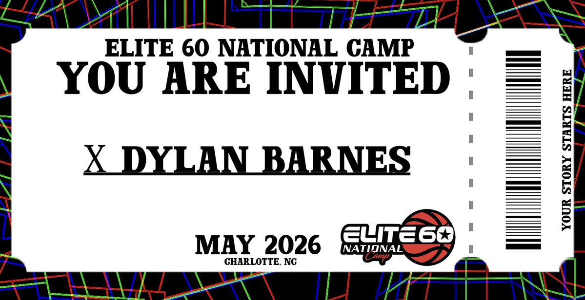 Class of 2028 6’1 Oklahoma Performance Academy (OK) Dylan Barnes has been INVITED to the Elite 60 National Camp.