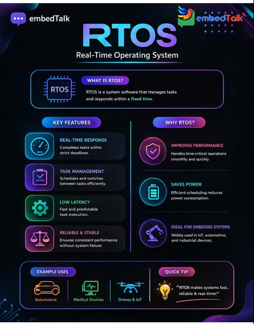 embedTalk's tweet photo. #RTOS #operatingsystem #embeddedsystems #engineering #computer #technology #safetycritical #embedTalk https://t.co/btfynnYYxt