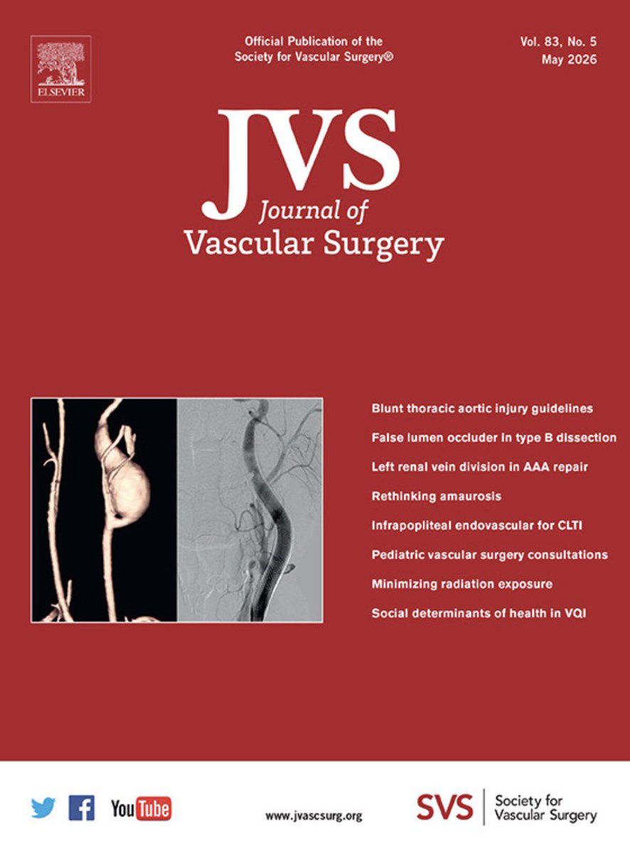 Journal of Vascular Surgery tweet media