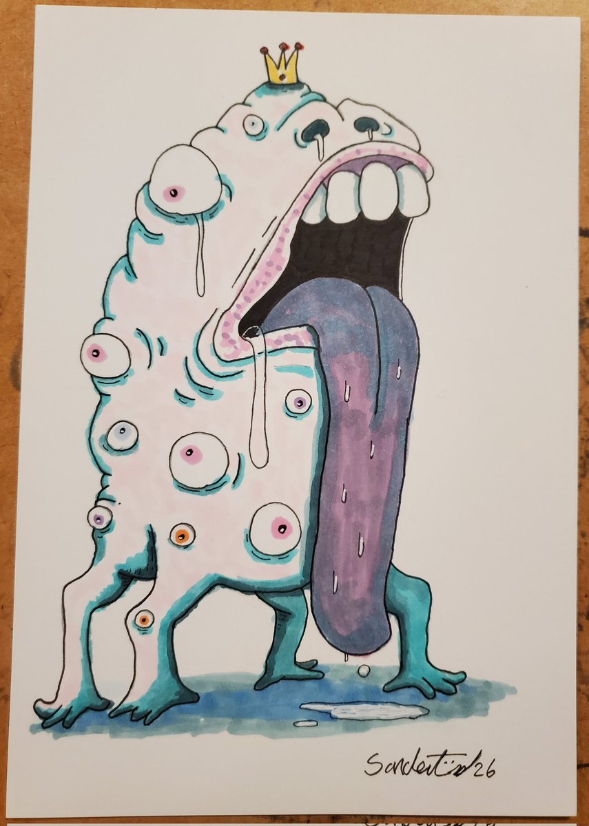 Sandertoons2's tweet photo. Scribble Beast 483 https://t.co/dvJ5DFC7Lb