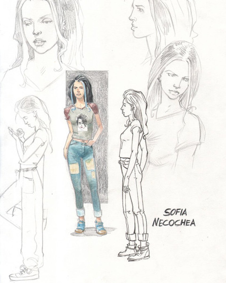 thelabpress's tweet photo. Check out these awesome early @andreamutti9  sketches for Sofia Reyes from Creatures &amp; Corridors! https://t.co/AHhP4ta8dh