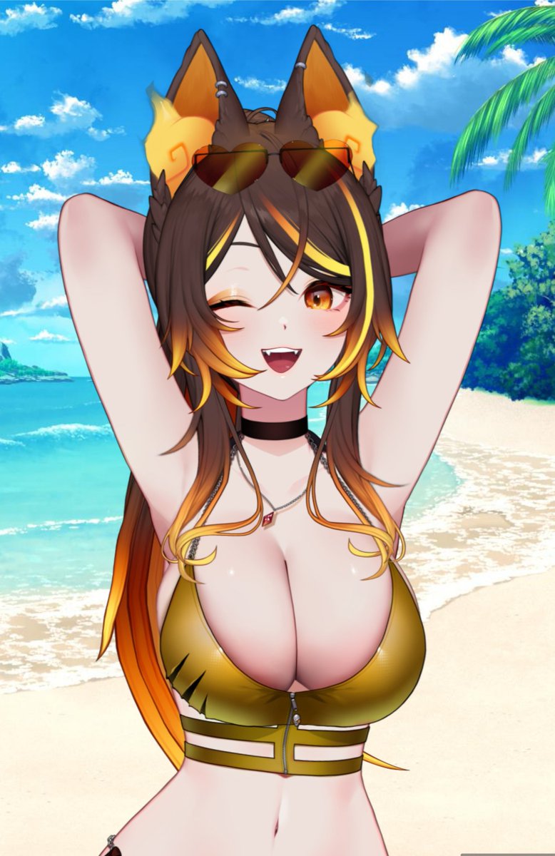 SinderVTuber's tweet photo. It's Golden Week!! 💛 https://t.co/RHxAX3Lyou