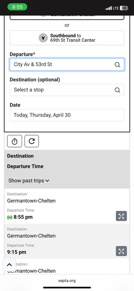 ShakurCapital's tweet image. Please explain why your website displays gals or misleading information that not close to being right @SEPTANews @SEPTAPHILLY @SEPTA #smh #bs #philly