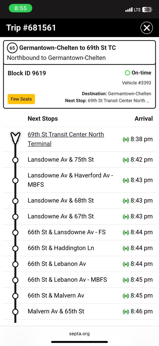 ShakurCapital's tweet image. Please explain why your website displays gals or misleading information that not close to being right @SEPTANews @SEPTAPHILLY @SEPTA #smh #bs #philly