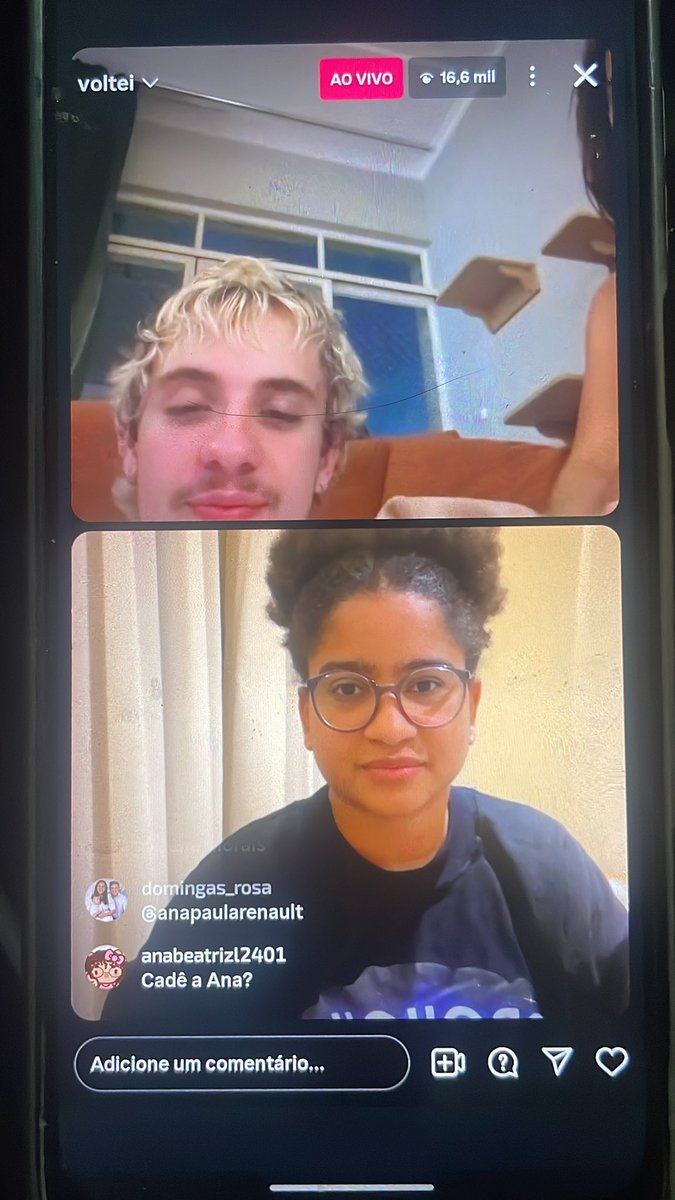 annaoliveira219's tweet photo. Eles ao vivo 🗣️ que surto @tiamilenabbb  @julianofloss https://t.co/f4Wcw0gYbu