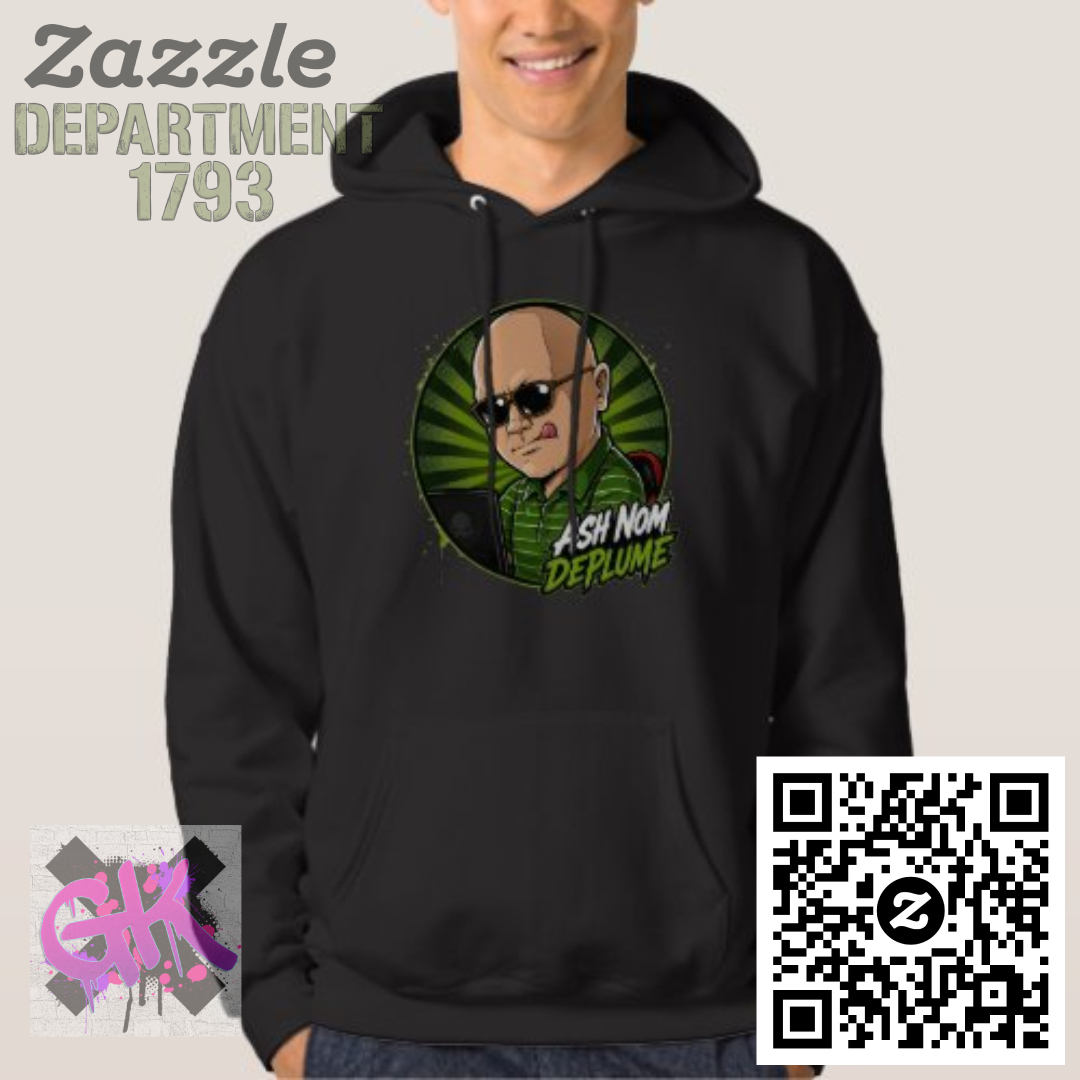 The_Gloomkitty's tweet image. ASH NOM DEPLUME // COLD WEATHER ISSUE 👁️

Pullover hoodie now live — bold, clean, and built for low-profile ops 🖤🔥
Grab yours 👇
zazzle.com/ash_nom_deplum…
#Hoodie #Streetwear #AltFashion #Zazzle #IndieAuthor #GraphicTees